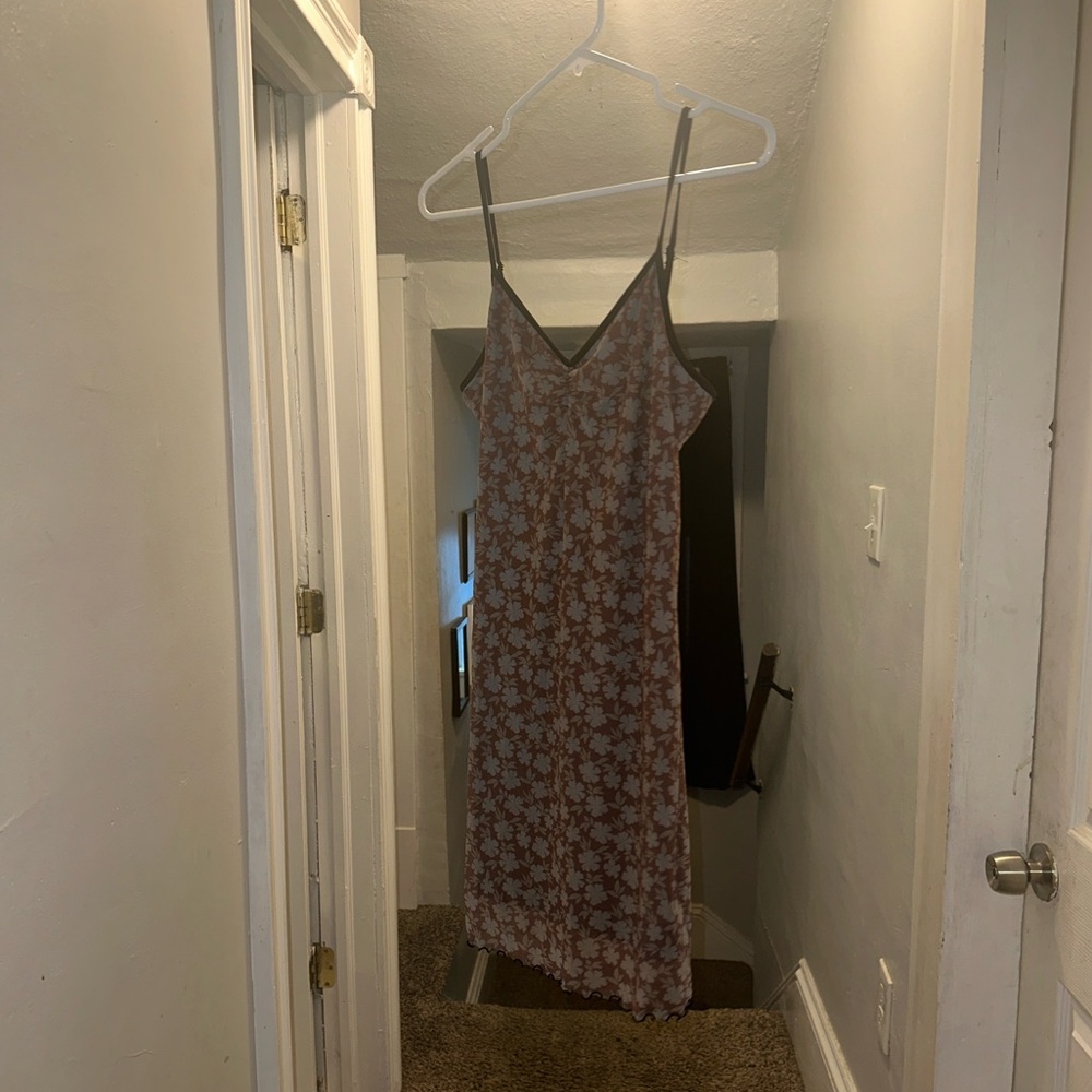 Forever 21 mesh flower dress